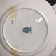 Antique Sarreguemines Dessert Plates: Hand-Painted Floral Ceramic, Set of 3