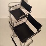 Pair of Cantilever Mart Stam bar stools