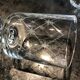 Lot 10 glasses decorated Luminarc model Sweden or Cavalier