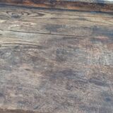 Old wooden workbench