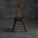 Alpine Folk Art Chair, France, 19th Century