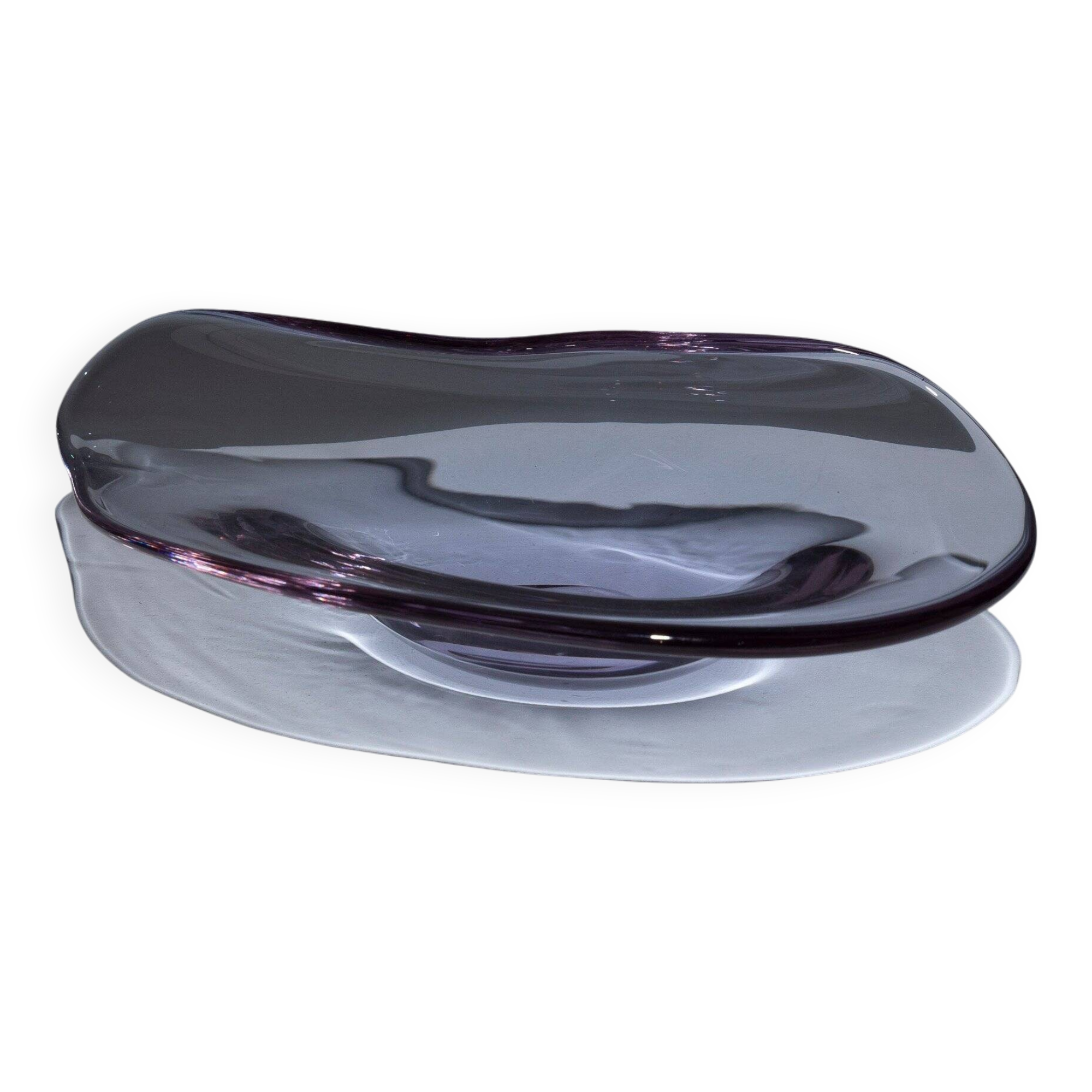 Large Sèvres crystal bowl, 1950s