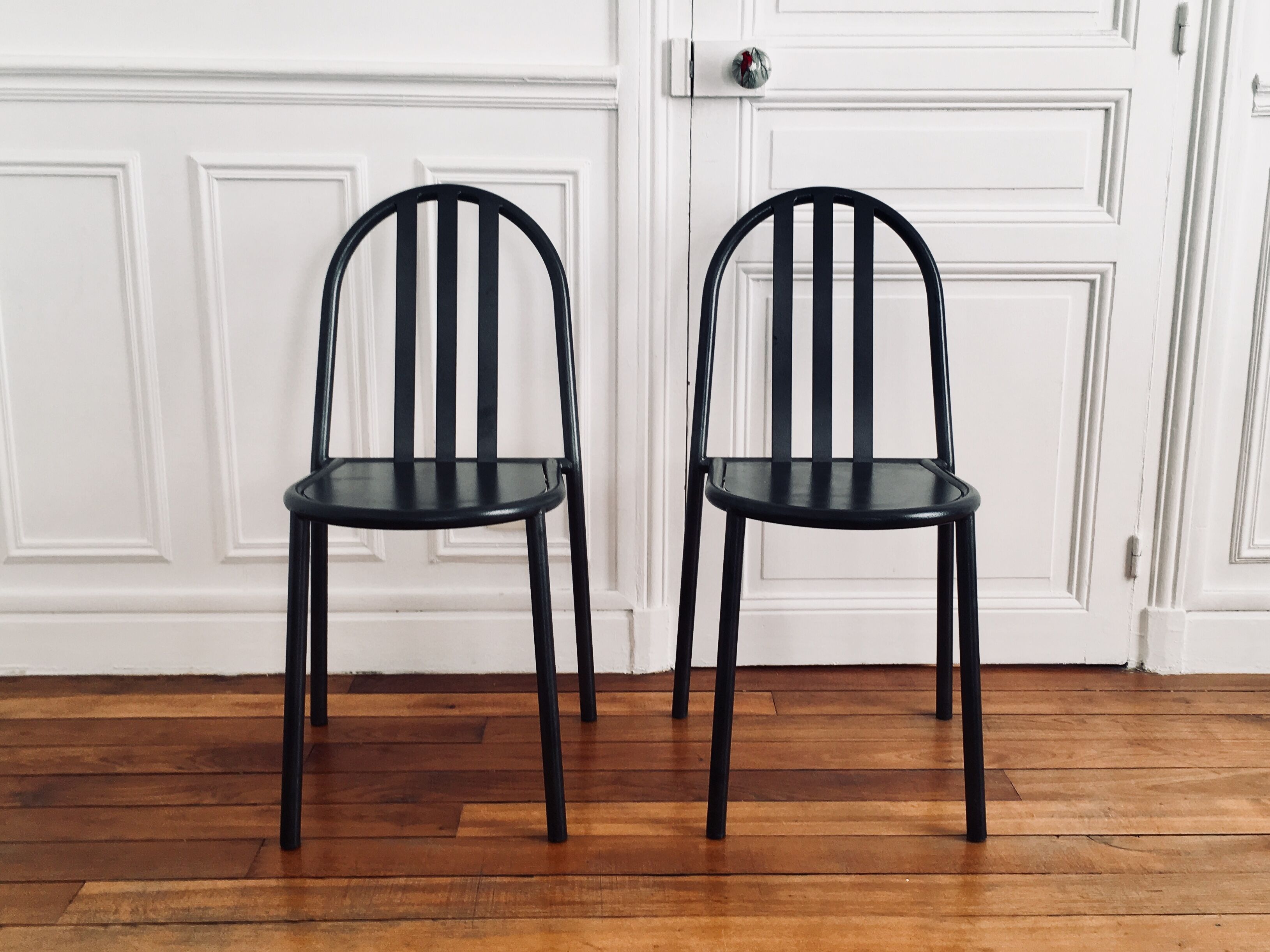 Pair of Mallet Stevens chairs