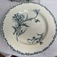 Dessert plate in iron clay model Marguerite KetG Luneville