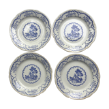 4 Digoin Sarreguemines model Bernadette dessert plates