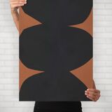 2 abstract art prints. Format (50x70cm)