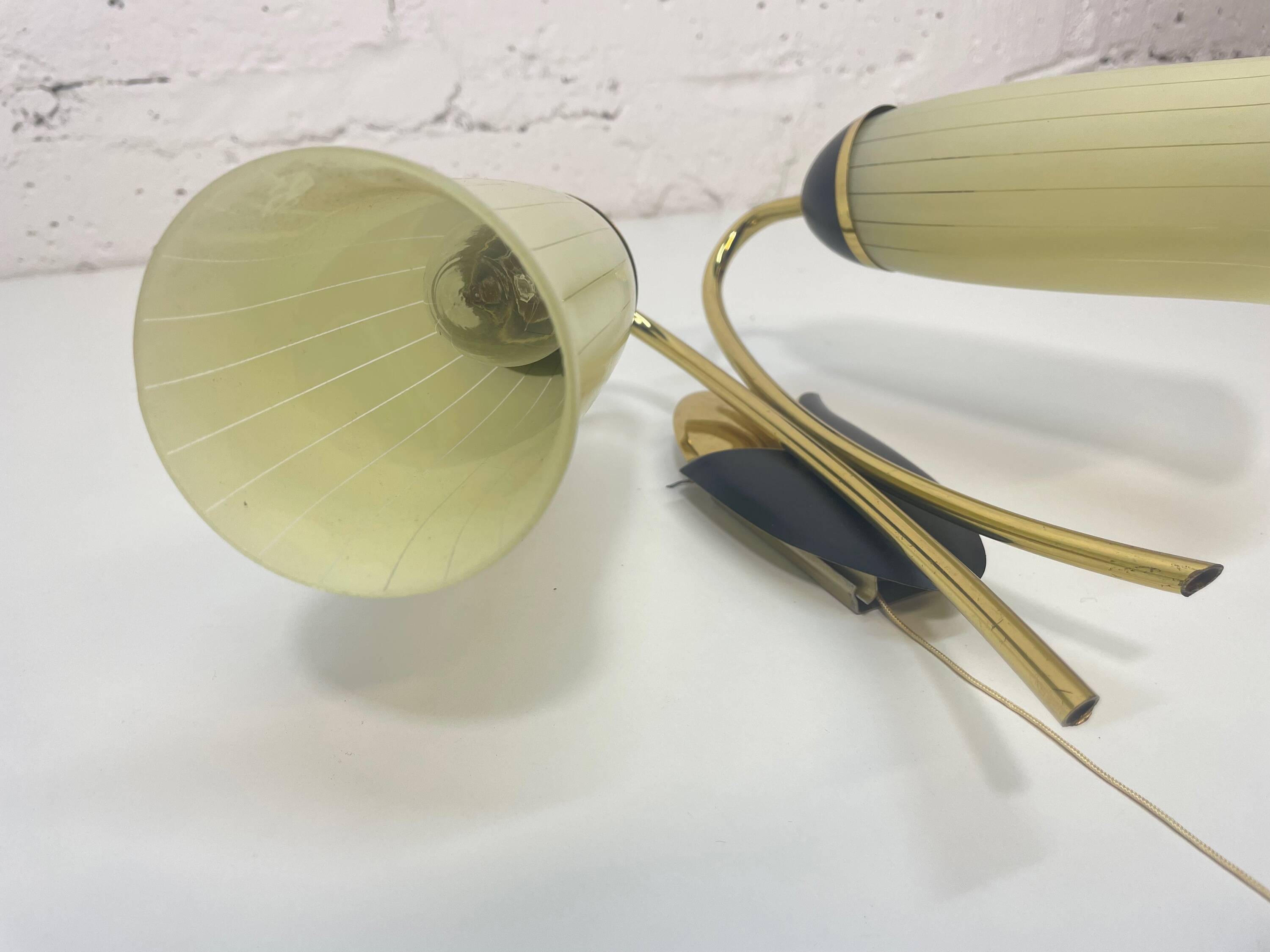 Double wall lamp from the 70s