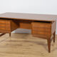 Mid-Century Freestanding Teak Desk, 1960s