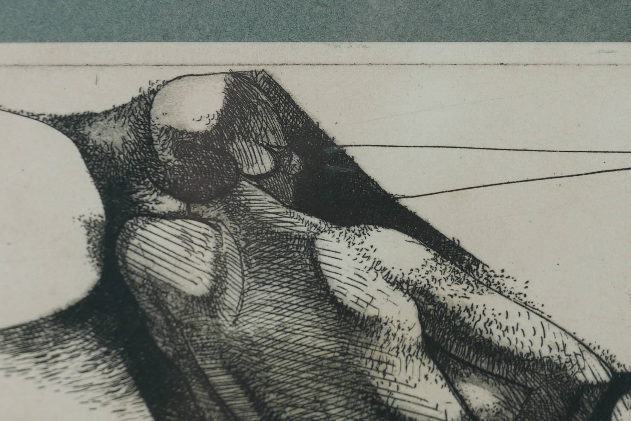 Lithographie de femme George Oudot
