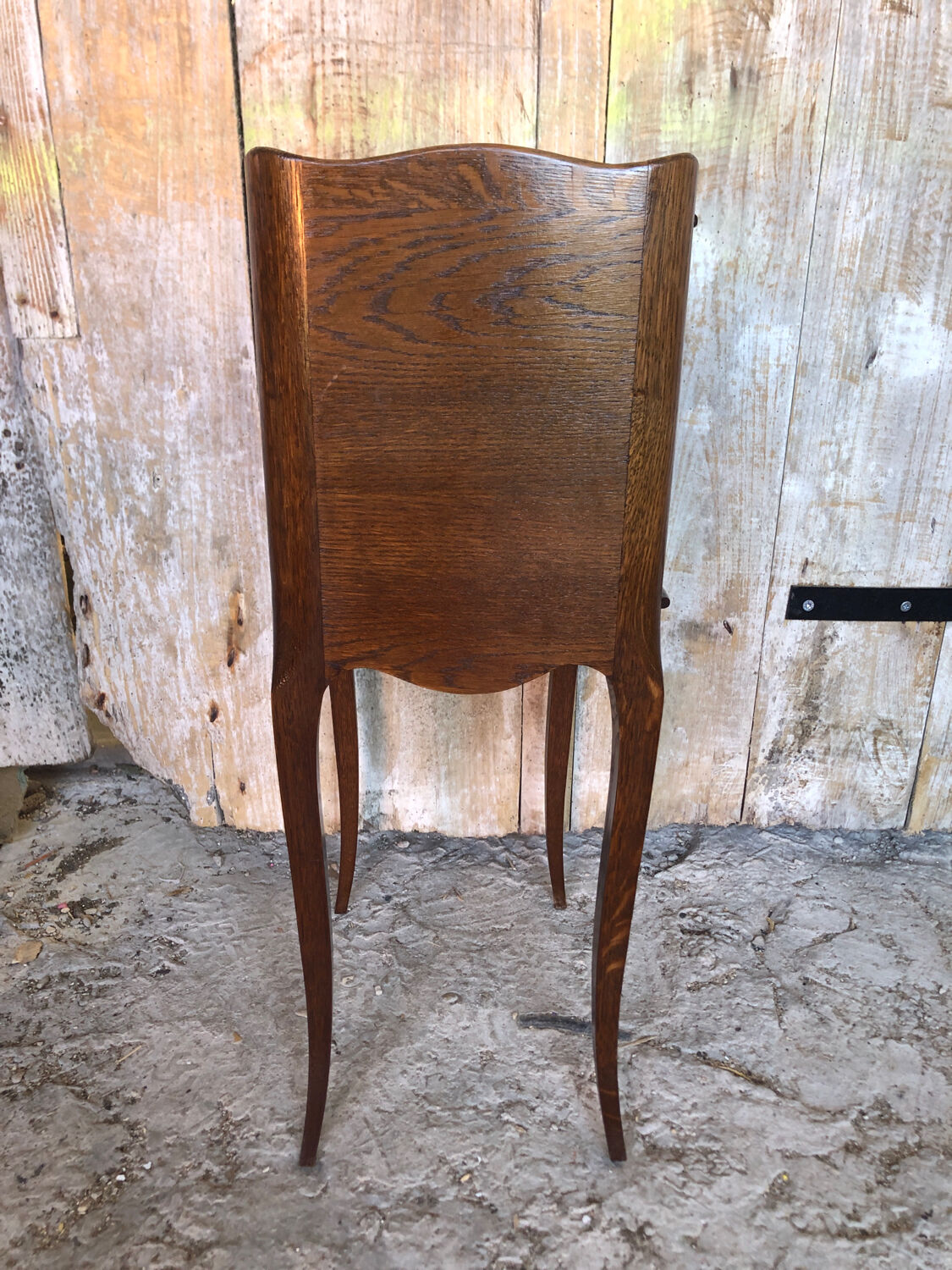 Bedside table night Louis XV vintage wood