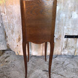 Bedside table night Louis XV vintage wood