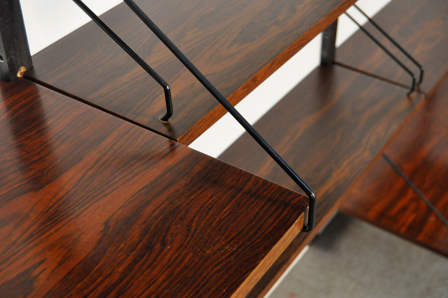 Mid century Royal System wall unit / shelving system designed by Poul Cadovius, Danish 1960s