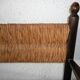 Banc en paille