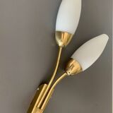 Wall lamp with glass shades, 1960s