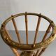 Bamboo and brass umbrella stand, 1960s, Germany