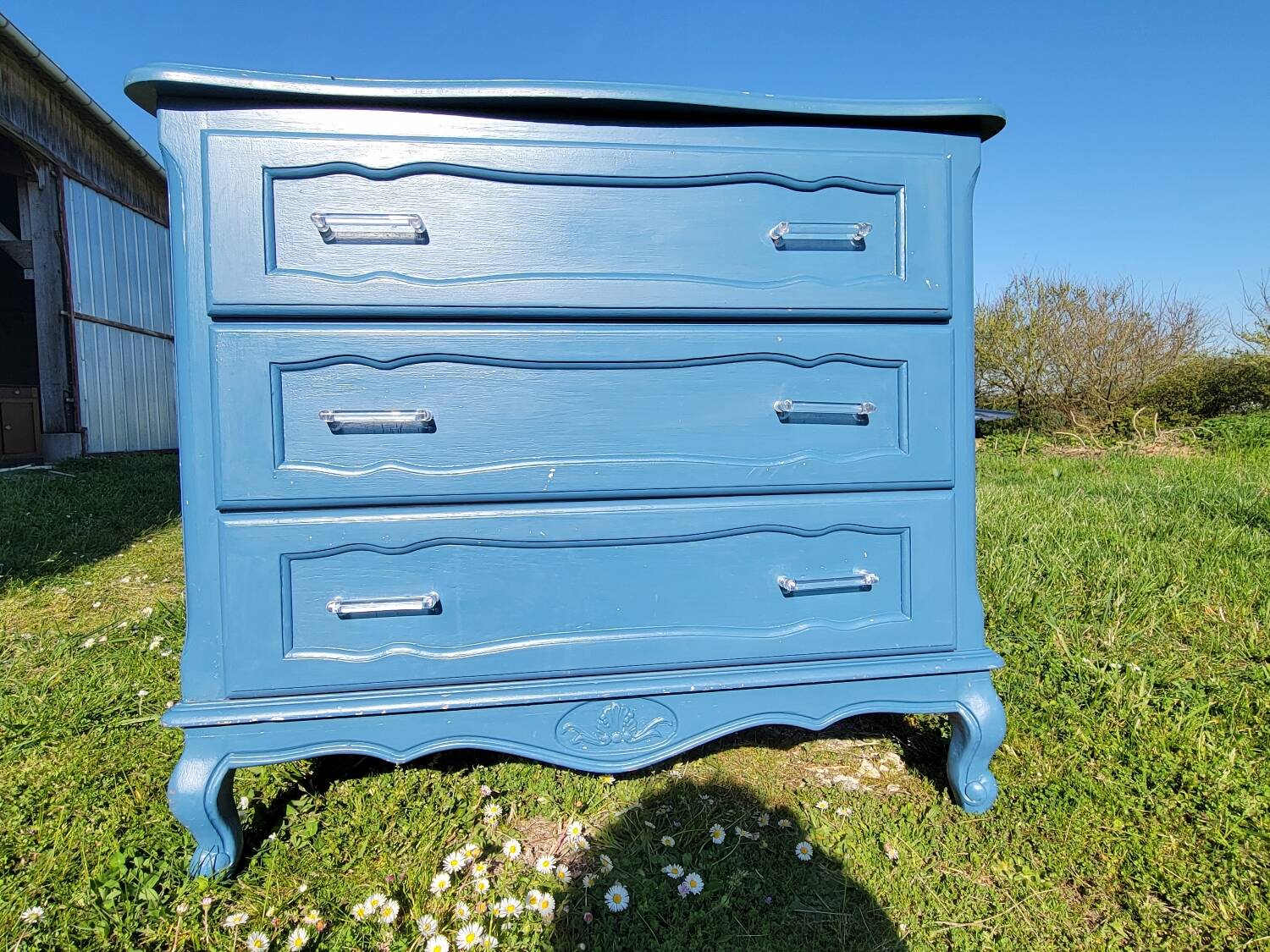 Louis XV style chest of drawers