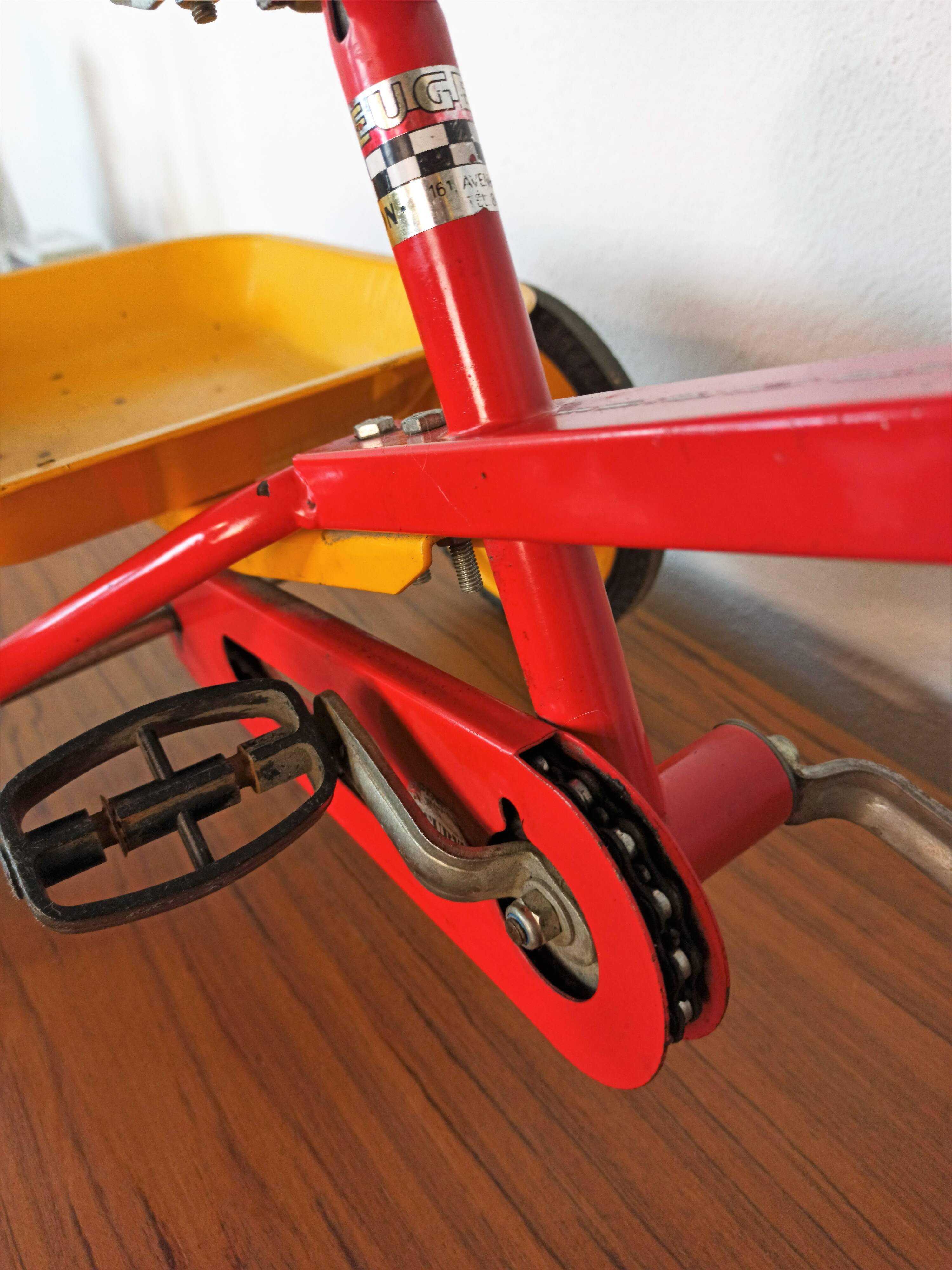 Vintage Peugeot children's tricycle