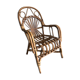 Chaise enfant vintage en rotin