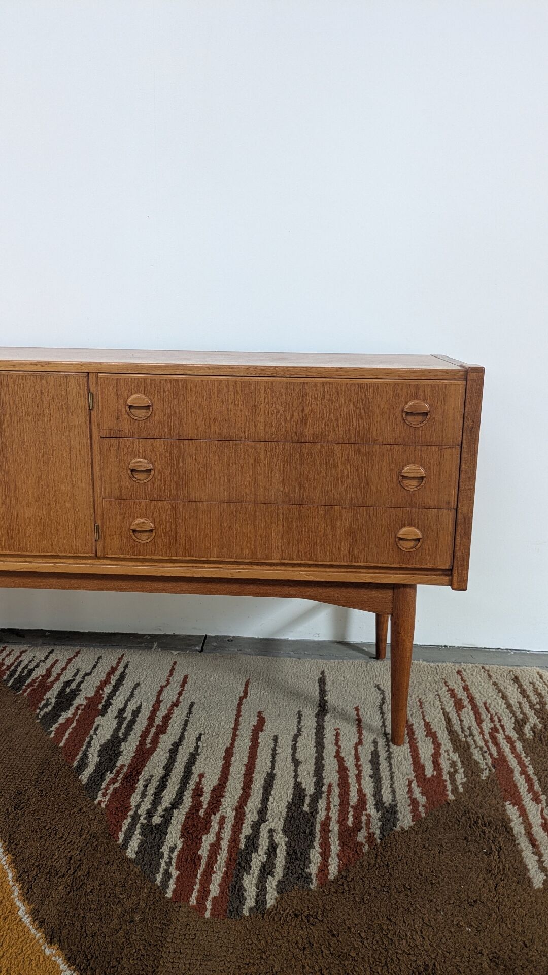 Vintage Scandinavian enfilade design