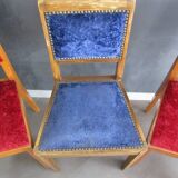 3 chaises art déco anciennes