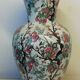 Ceramic vase floral decoration