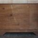 Art Deco walnut burr sideboard with drawers and bar.