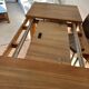 Ethnicraft teak dining table with slice extension