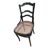 Chaise avec assise cannée médaillée exposition universelle 1889
