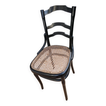 Chair with caned seat, medalist at the 1889 World's Fair
