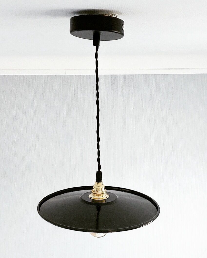 Suspension tôle émaillée