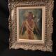 Painting of a tahitian woman by vincente cristellys 1898-1970