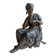 Antique Napoleon III regule statuette