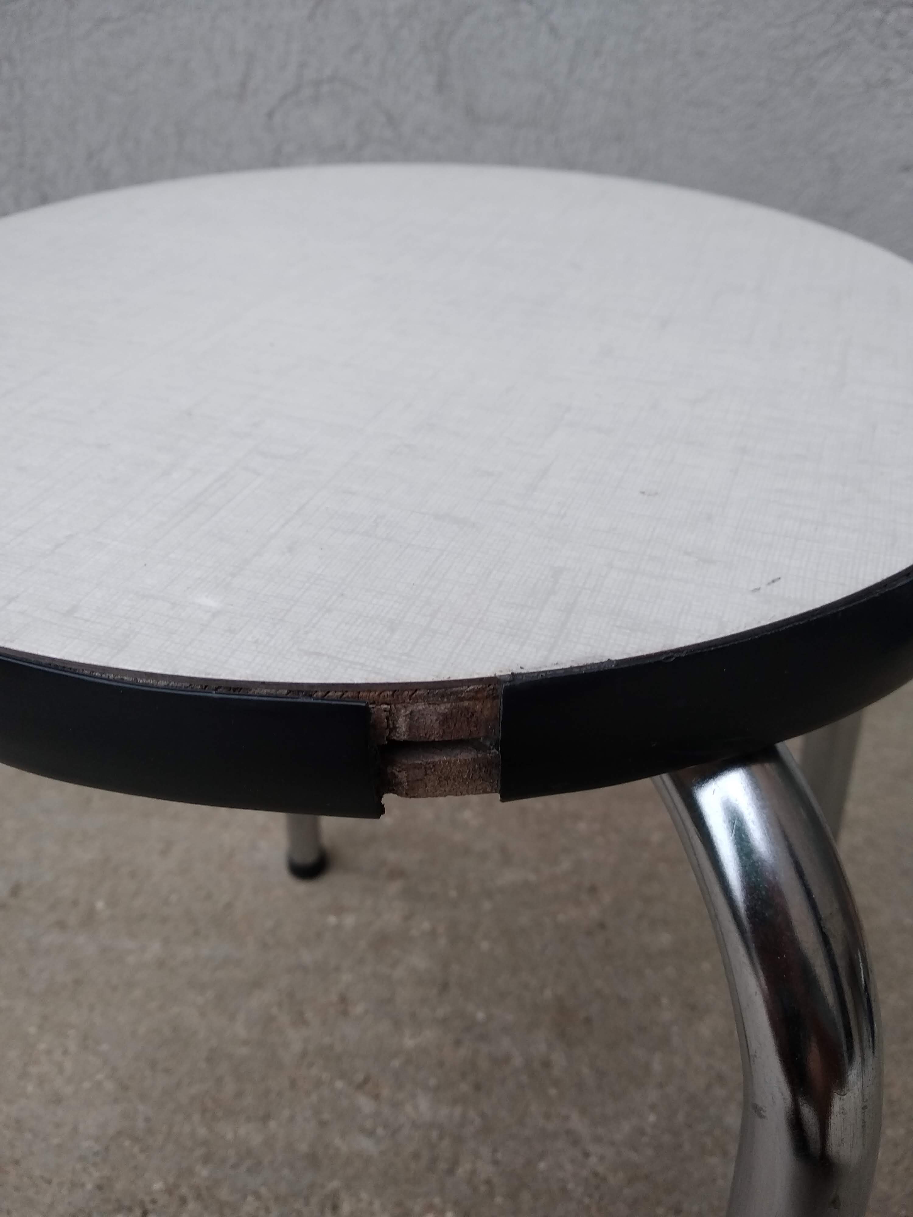 Tabouret formica, années 50