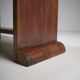 Art Deco side table in rosewood, circa 1930.