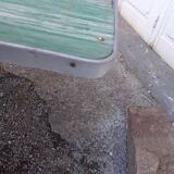 Vintage wooden formica kitchen table