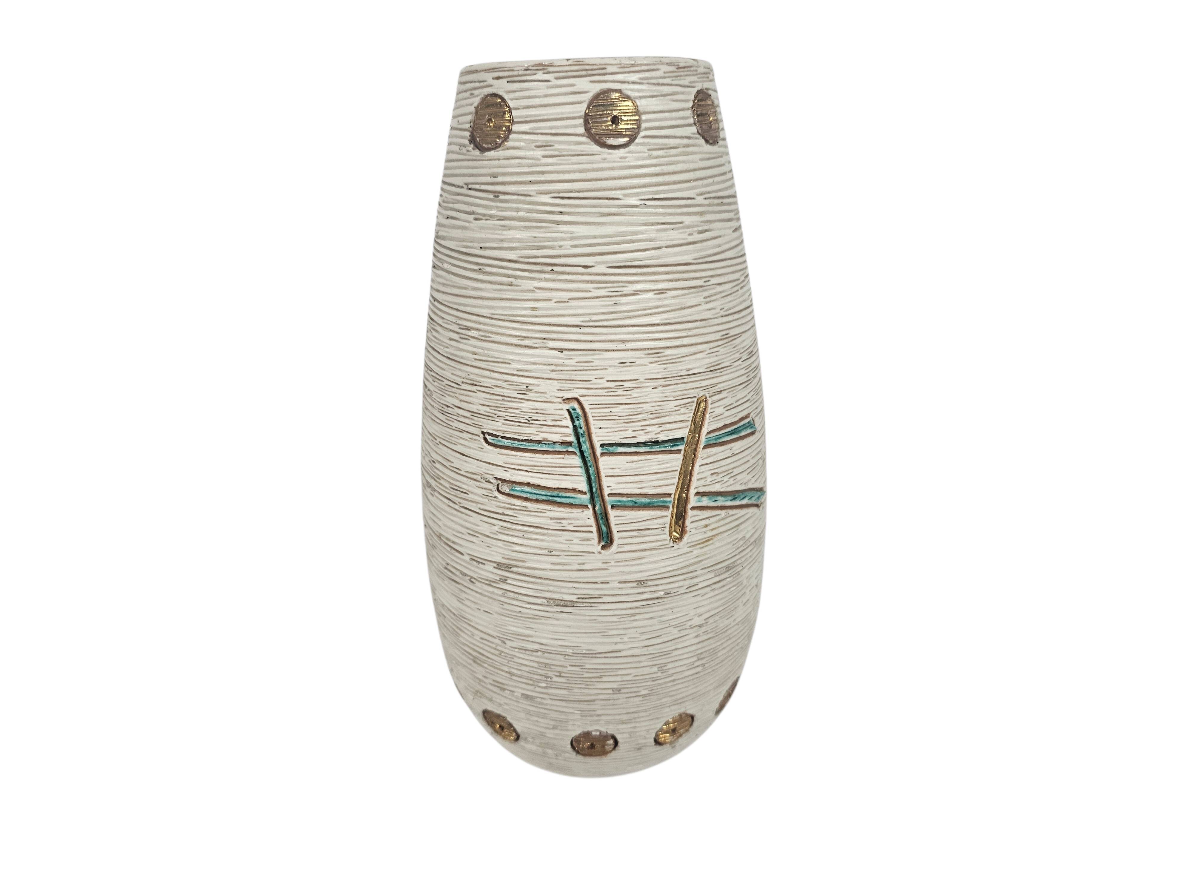 Fratelli Fanciullacci - retro - Italian - earthenware vase -70's