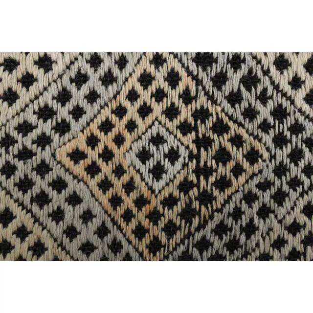 1970s Vintage Turkish Oushak Handmade Wool Cotton Gray Area Rug 158x236
