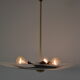 Mid-century Glass Pendant,1960's.