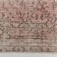 Pink & Brown Large Vintage Rug, 213x325Cm