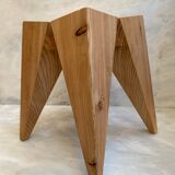 Tabouret en mélèze par Grégoire pour Edition Zéro, 2022