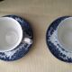 2 Churchill Staffordshire English Bone China Teacups