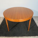Scandinavian teak round table