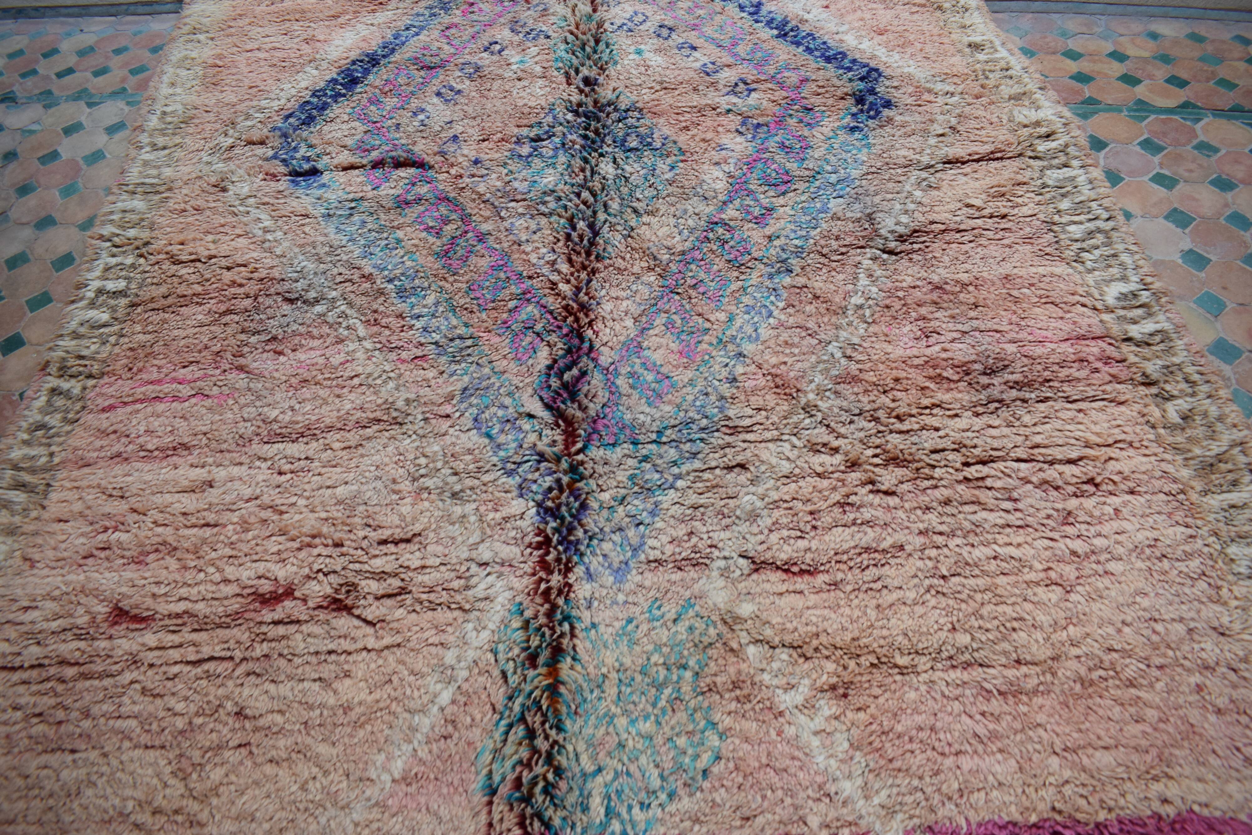 Moroccan Berber rug vintage atlas, 302x202 cm