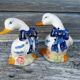 Vintage 2-Piece Duck-Shaped Salt and Pepper Shaker Set