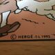 Vilac educational game, Tintin 1992 wooden cubes