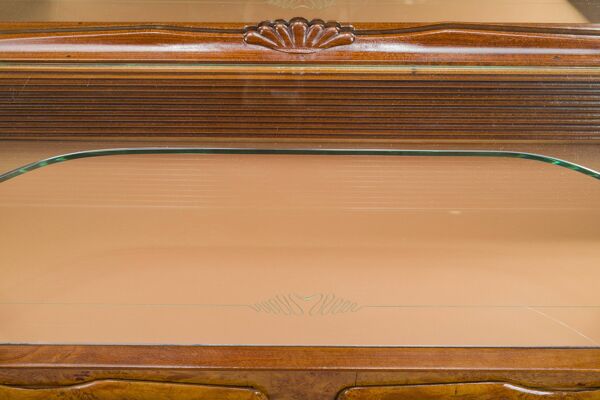 Coiffeuse ou console avec miroir par Vittorio Dassi, années 1950