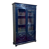 Napoleon III 19th century library in blackened wood