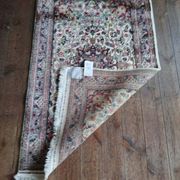 Tapis Pakistanais laine et soie fait main 122x77cm