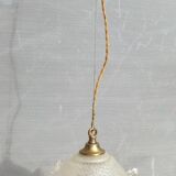 Pendant lamp glacier Ezan art deco 1930