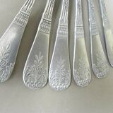1/2 consulate - empire, tin gold & silverware cutlery set